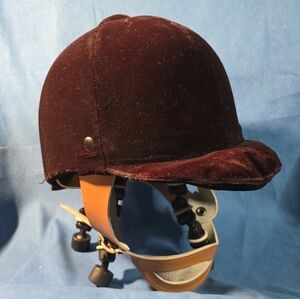 Dark Academia VTG Somerset Equestrian Riding Helmet